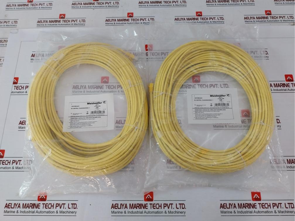 Weidmuller Ie-c6Fp8Ly0400M40M40-y Patch Cable 1251580400 4050118609660