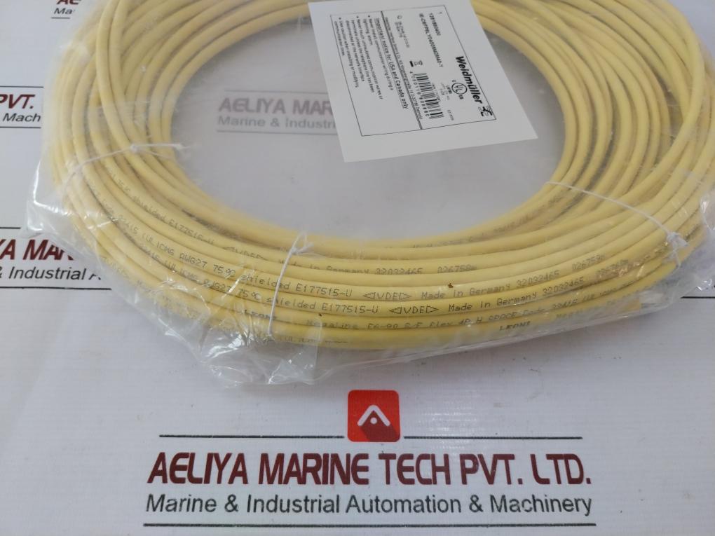 Weidmuller Ie-c6Fp8Ly0400M40M40-y Patch Cable 1251580400 4050118609660