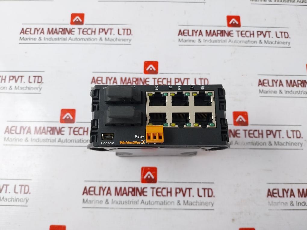 Weidmuller Ie-sw6/2Sc-1300-m-wave Managed Switch 8943790000 Ver 6.0.1 Class 2