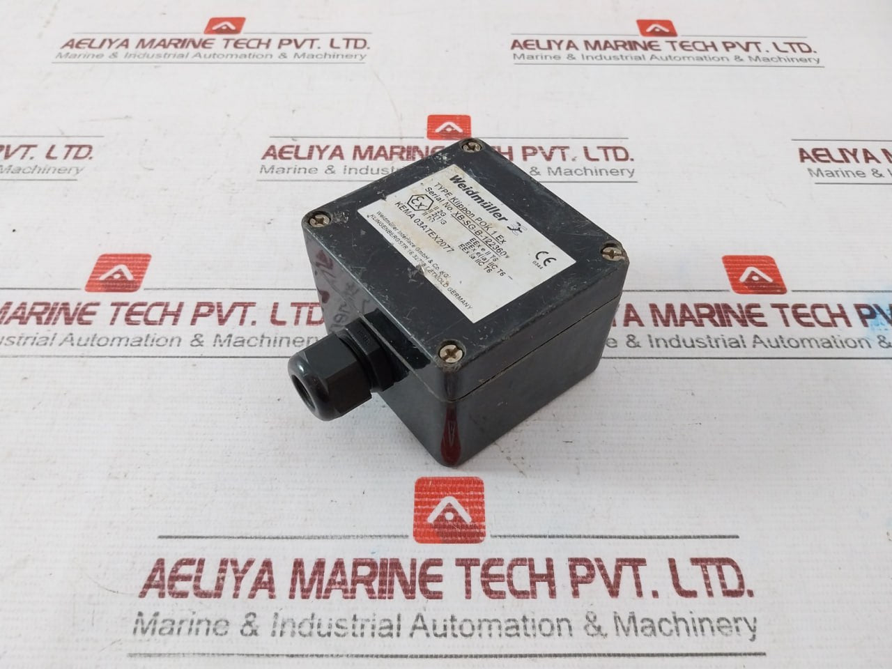 Weidmuller Klippon Pok 1 Ex Electrical Junction Box 03Atex2077 21231/23231