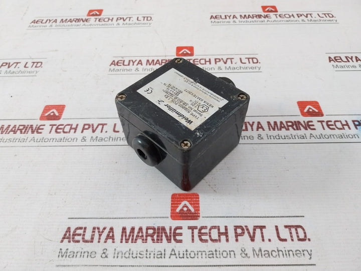 Weidmuller Klippon Pok 1 Ex Electrical Junction Box 03Atex2077 21231/23231