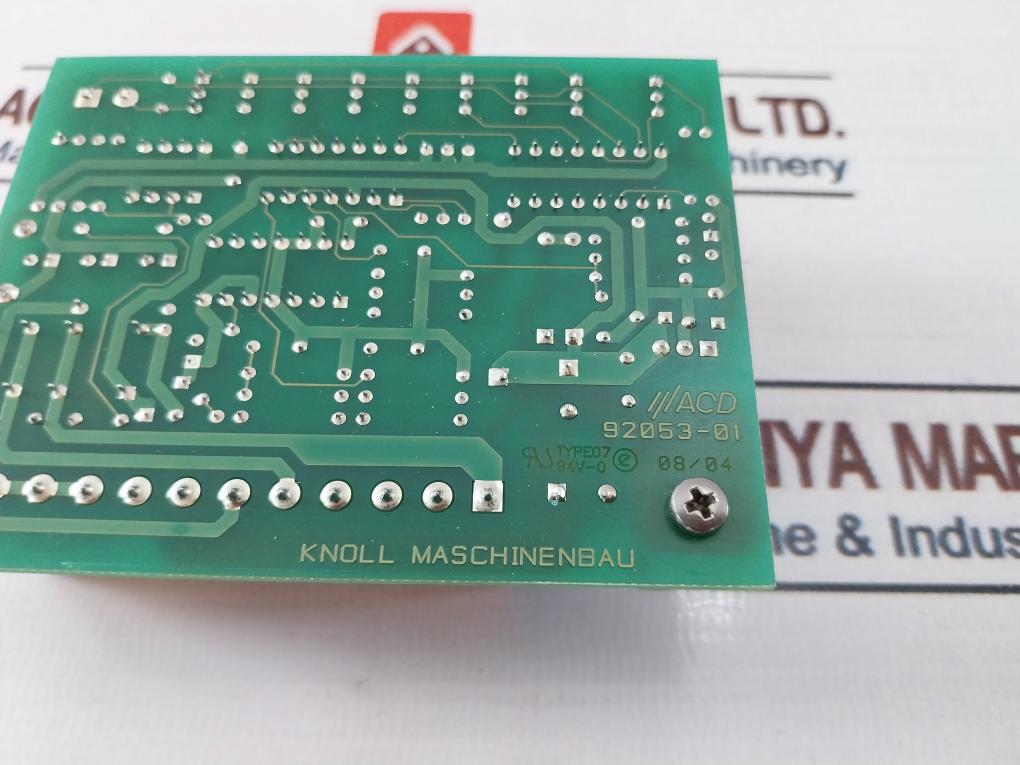 Weidmuller Knoll Bcd R008 Connector Board 19412307