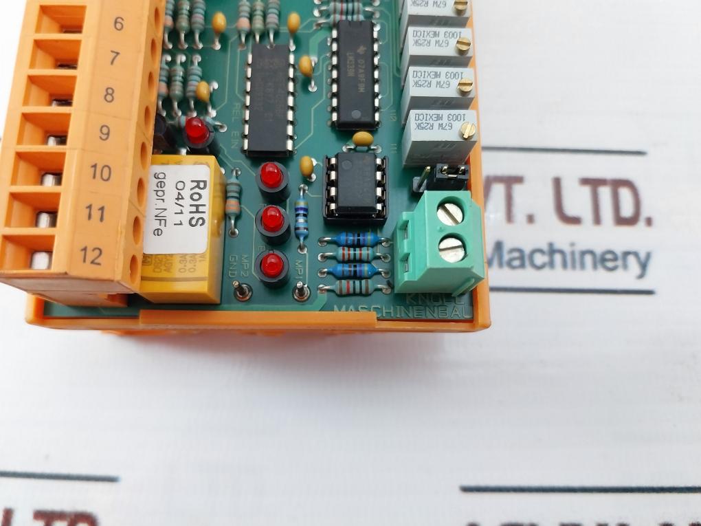 Weidmuller Knoll Bcd R008 Connector Board 19414146