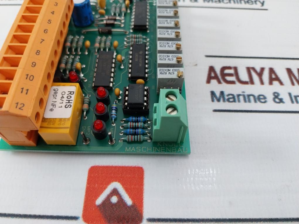 Weidmuller Knoll Bcd R008 Connector Board 19414146