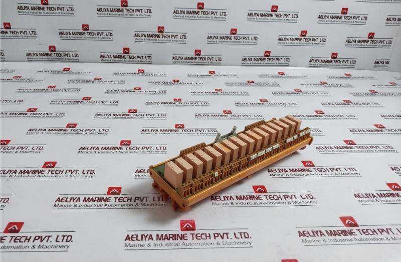 Weidmuller Ls 405402-0 Din Rail 16 Channel Relay Module 26163 E216161 94v0