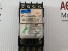 Weidmuller Miniature Plug-in Electromagnetic Relay 24V Drm570024Lt Au