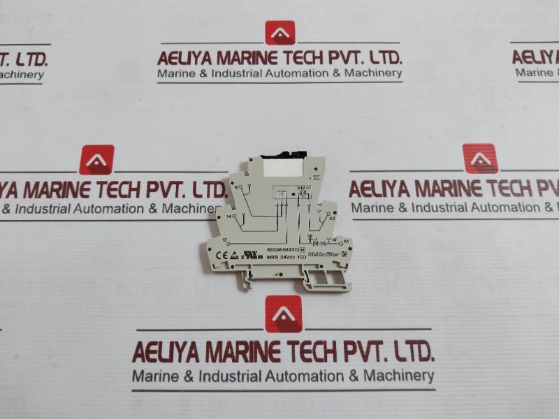 Weidmuller Mrs 24Vdc 1Co Relay Module 8533640000 24V 6A/250V, V. X 2/1