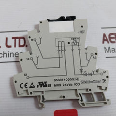 Weidmuller Mrs 24Vdc 1Co Relay Module 8533640000 24V 6A/250V, V. X 2/1