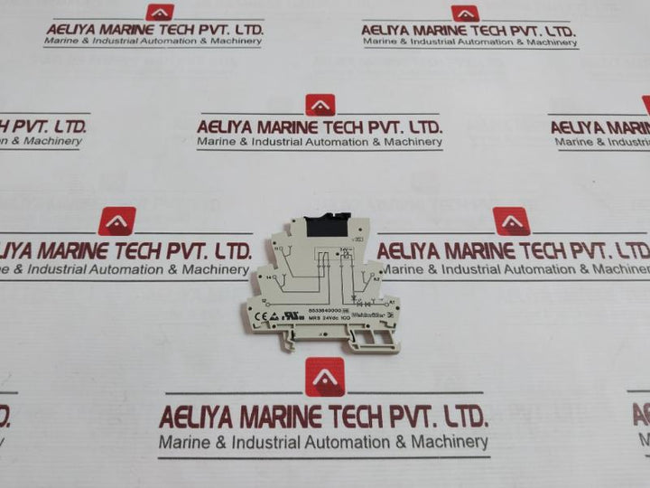 Weidmuller Mrs 24Vdc 1Co Relay Module 8533640000 2A 700-tbs24