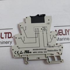 Weidmuller Mrs 24Vdc 1Co Relay Module 8533640000 2A 700-tbs24