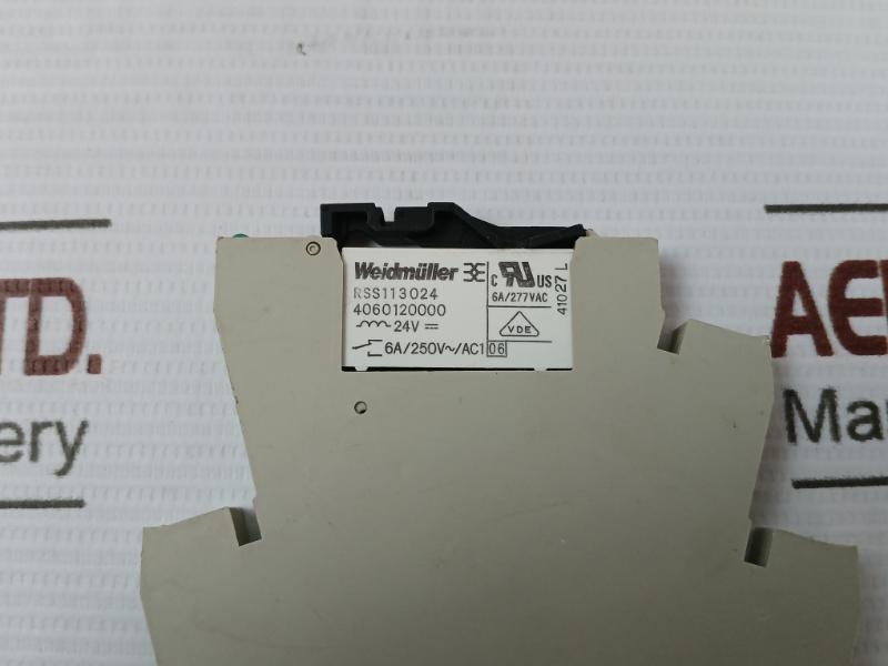 Weidmuller 8533640000 Relay Module Mrs 24Vdc 1Co 4060120000