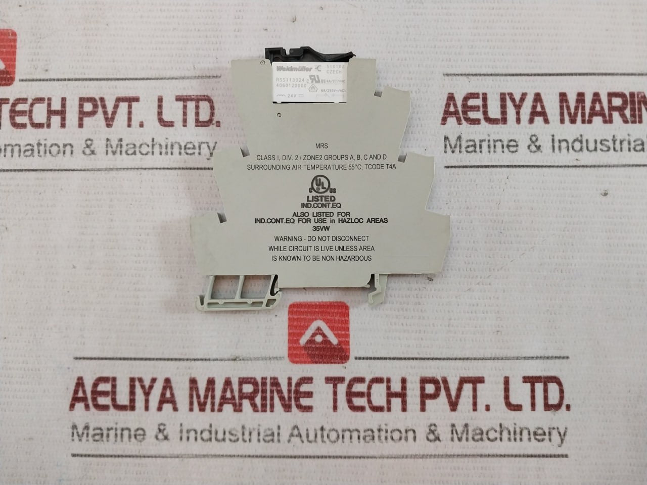 Weidmuller Mrs 8967350000 Relay Module 24Vdc 1Co C1D2 6A/277Vac