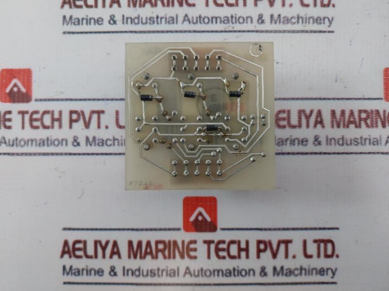 Weidmuller P7045 Shutdown Pc Board Schrack 10A/250Vac 3 Relay Module 5A