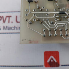 Weidmuller P7045 Shutdown Pc Board Schrack 10A/250Vac 3 Relay Module 5A