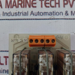 Weidmuller P7045 Shutdown Pc Board Schrack 10A/250Vac 3 Relay Module 5A