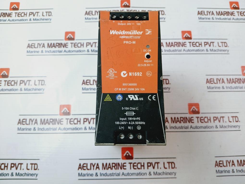 Weidmuller Pro-m 8951360000 Power Supply