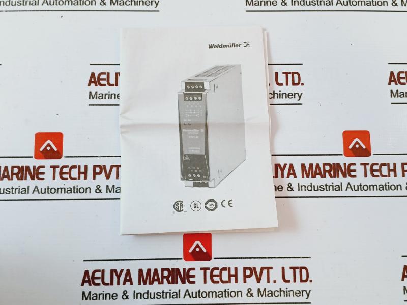 Weidmuller Pro-m Cp M Dm20 Din-rail Power Supply 1222210010 24Vdc/18-30Vdc