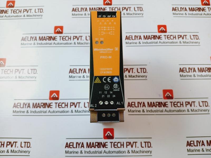 Weidmuller Pro-m Cp M Dm20 Din-rail Power Supply 1222210010 24Vdc/18-30Vdc