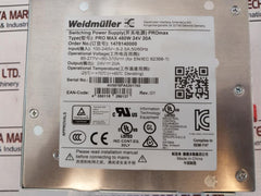 Weidmuller Pro Max 480W 24V 20A Power Supply