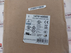 Weidmuller Pro Max 480W 24V 20A Power Supply
