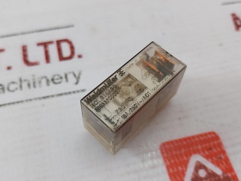 Weidmuller Rcl314730 General Purpose Relay 8693320000 230V Ac 16A/250V Ac