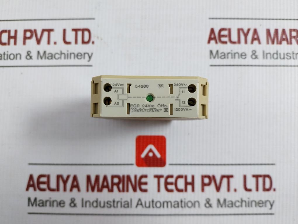 Weidmuller Relay Coupler Module Egr 54266 24V Dc/Ac
