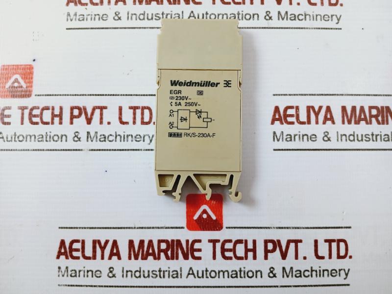 Weidmuller Rk/S-230A-f Relay Coupler 230V Ac Ra A1 809248 06