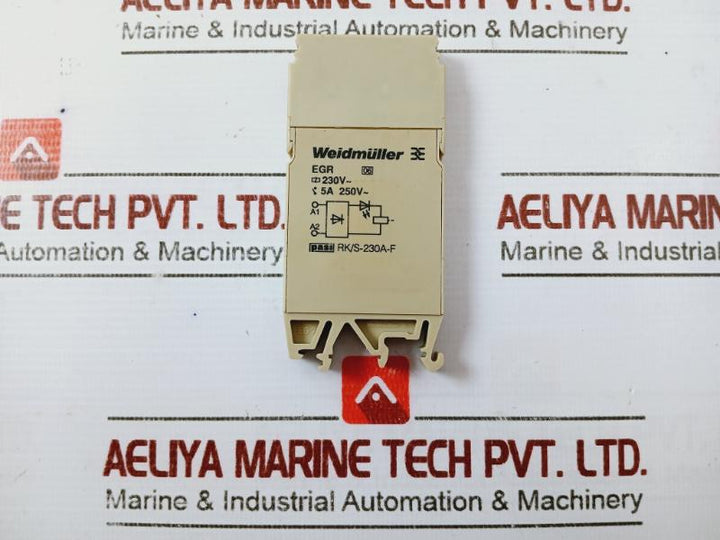 Weidmuller Rk/S-230A-f Relay Coupler 230V Ac Ra A1 809248 06