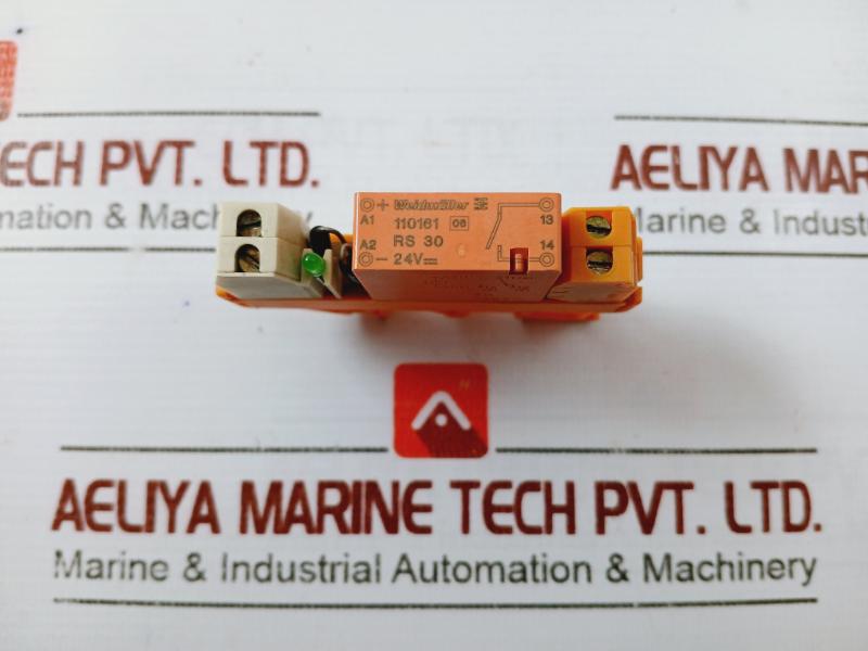 Weidmuller Rp011024 Solid State Relay 10A 250Vac 24V 0.1Hp 240Vac