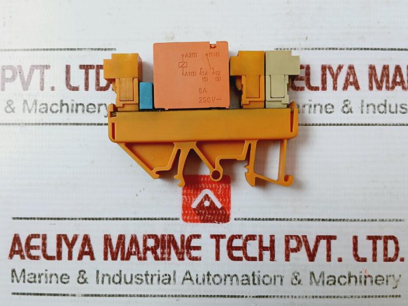 Weidmuller Rp 011110 Rack Mount Relay With Base 240Vac 110V