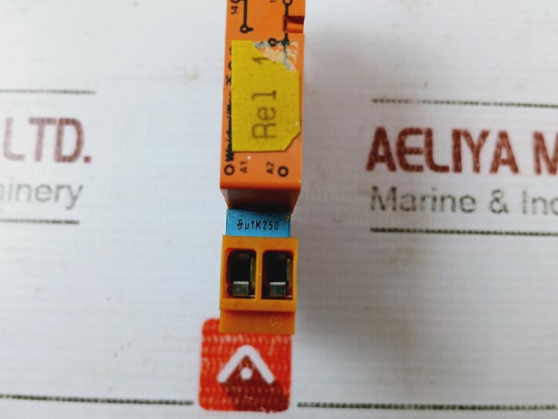 Weidmuller Rp 011110 Rack Mount Relay With Base 240Vac 110V