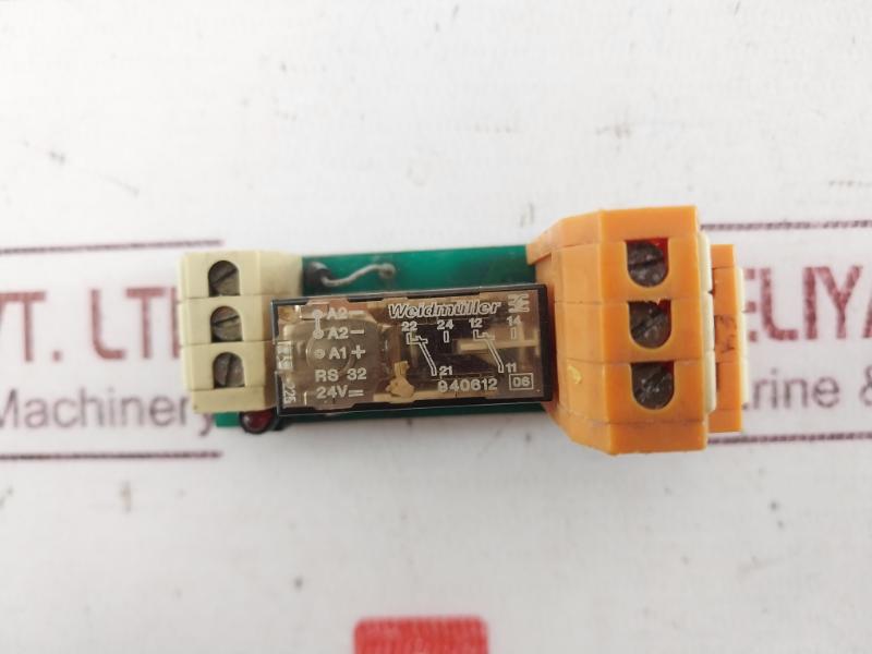 Weidmuller Rp 421024 Relay Module 10A/250Vac 250V-gr.C 414180