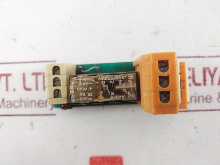 Weidmuller Rp 421024 Relay Module 10A/250Vac 250V-gr.C 414180