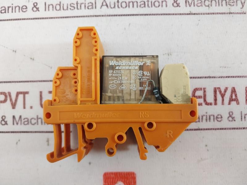 Weidmuller Rp 421024 Relay Module 10A/250Vac 250V-gr.C 414180