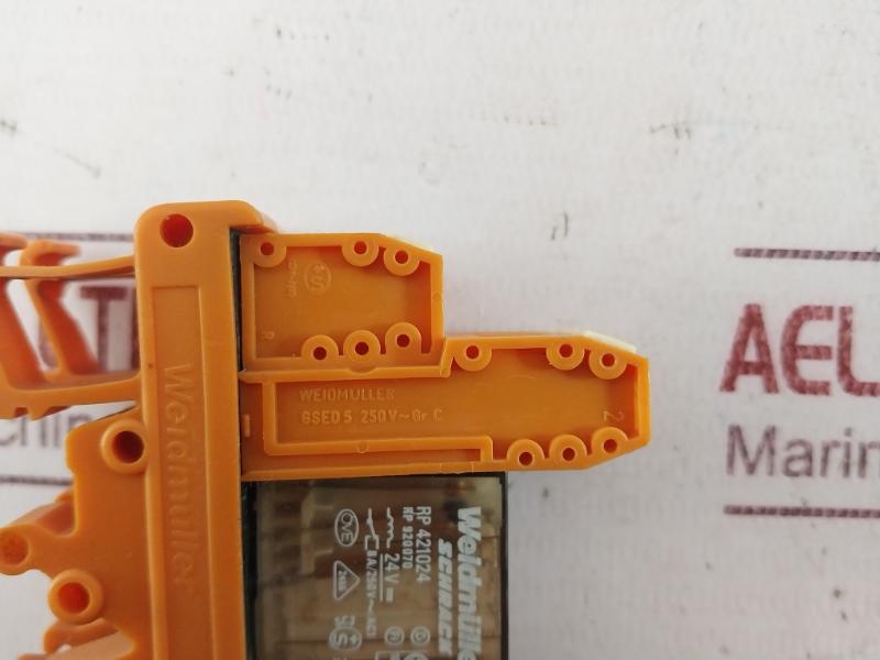 Weidmuller Rp 421024 Relay Module 10A/250Vac 250V-gr.C 414180
