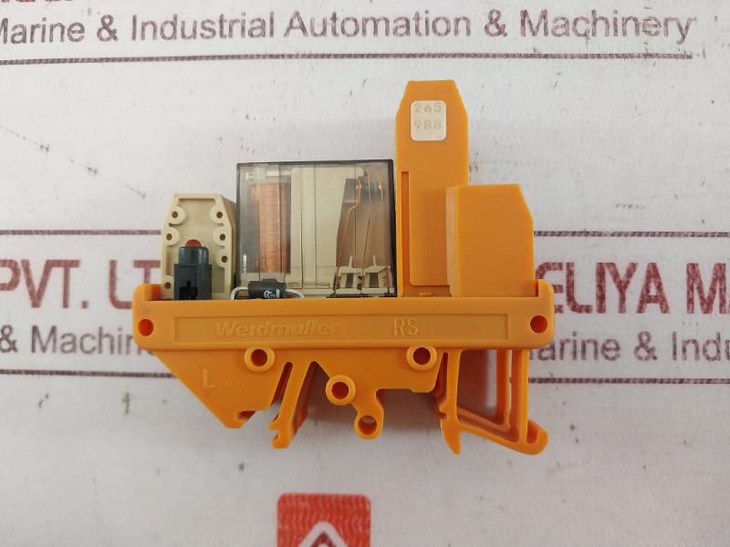 Weidmuller Rp 421024 Relay Module 10A/250Vac 940612 8A/250V-/Ac1