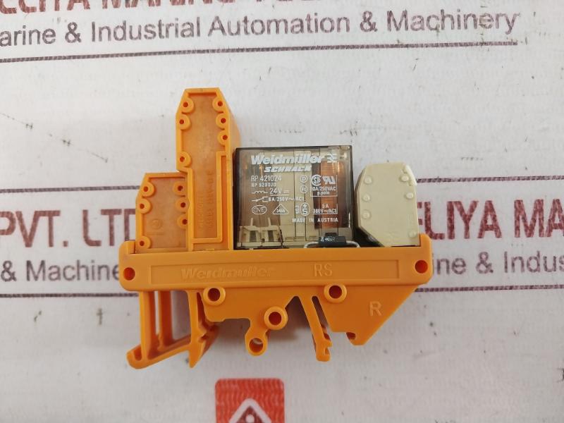 Weidmuller Rp 421024 Relay Module 10A/250Vac 940612 8A/250V-/Ac1