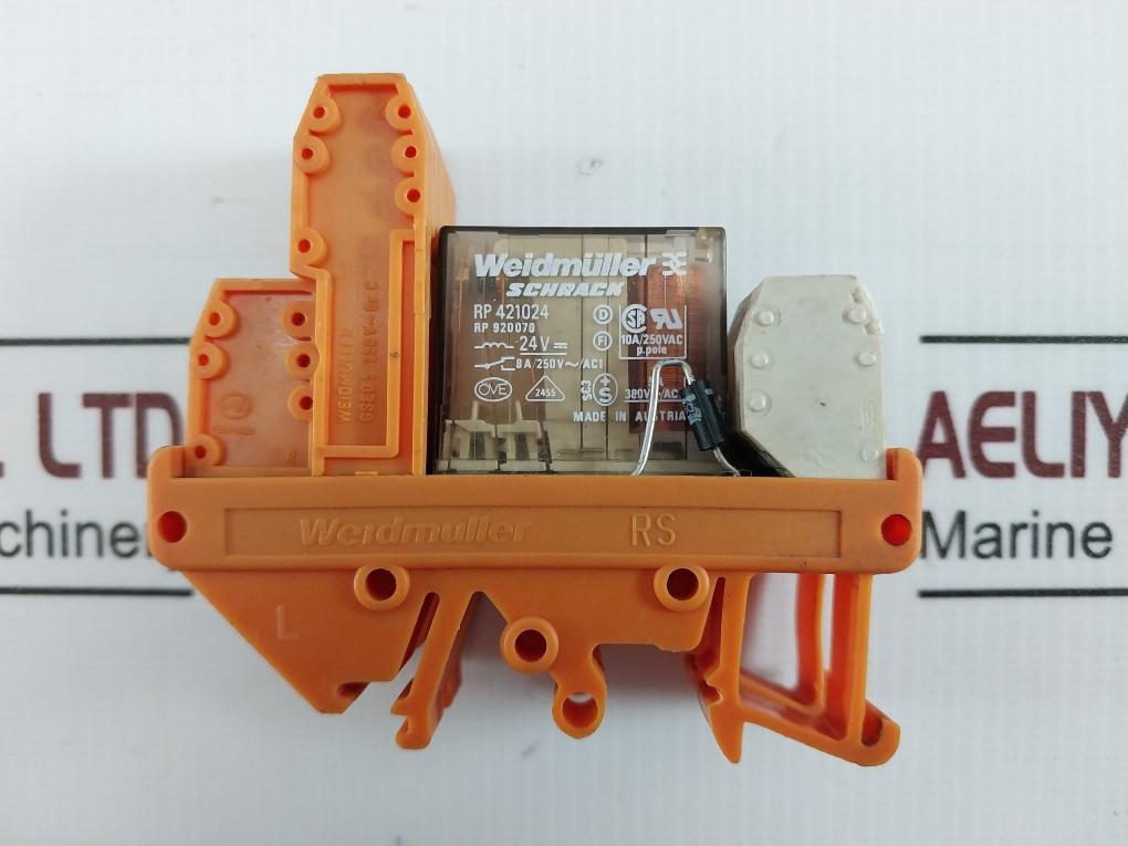 Weidmuller Rp 421024 Relay Module 24V Dc 940612 06