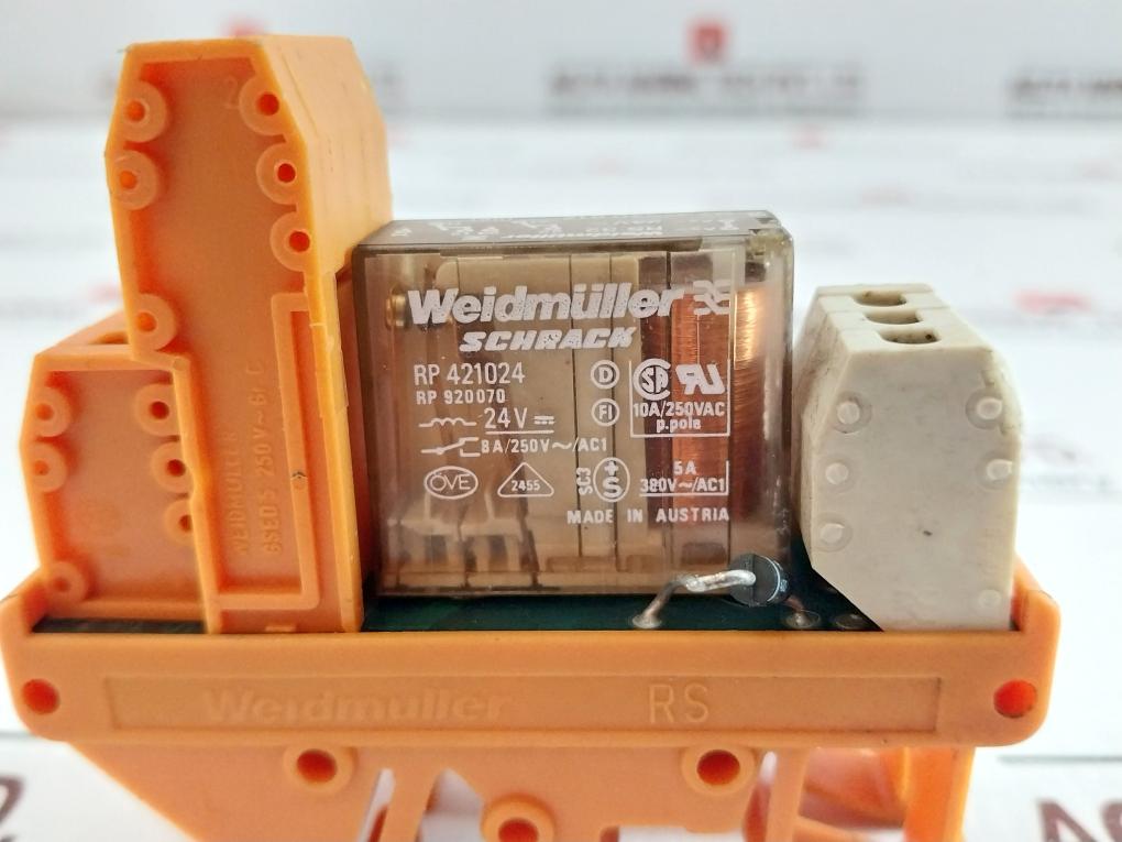 Weidmuller Rp 421024 Relay Module 24V Dc 940612 06