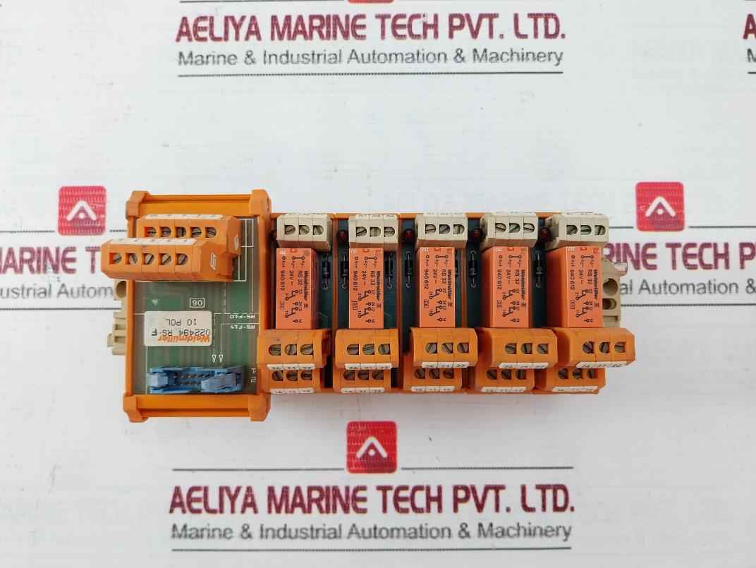 Weidmuller Rs-f14 Interface Module 10 Pol 10A/250Vac