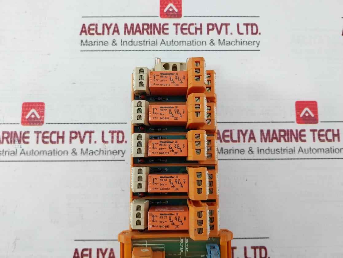 Weidmuller Rs-f14 Interface Module 10 Pol 10A/250Vac