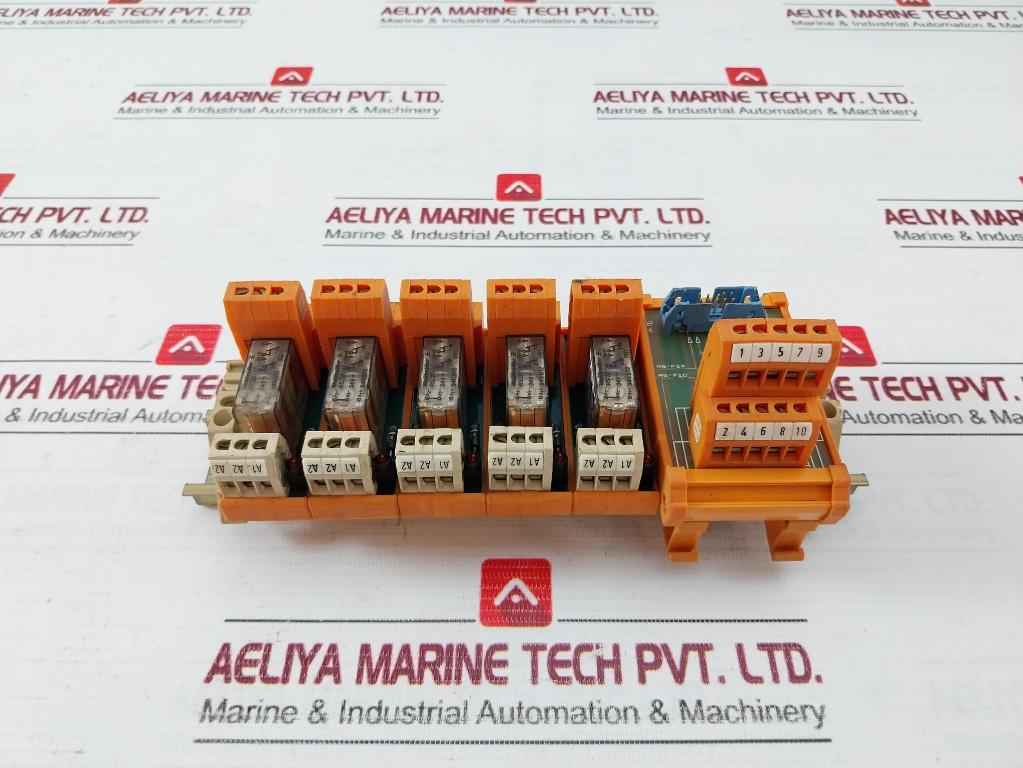 Weidmuller Rs-f14 Terminal Interface Relay Module Rs-f10 022494 24V 10A/250Vac