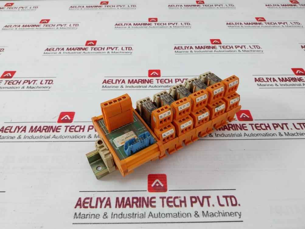 Weidmuller Rs-f14 Terminal Interface Relay Module Rs-f10 022494 24V 10A/250Vac
