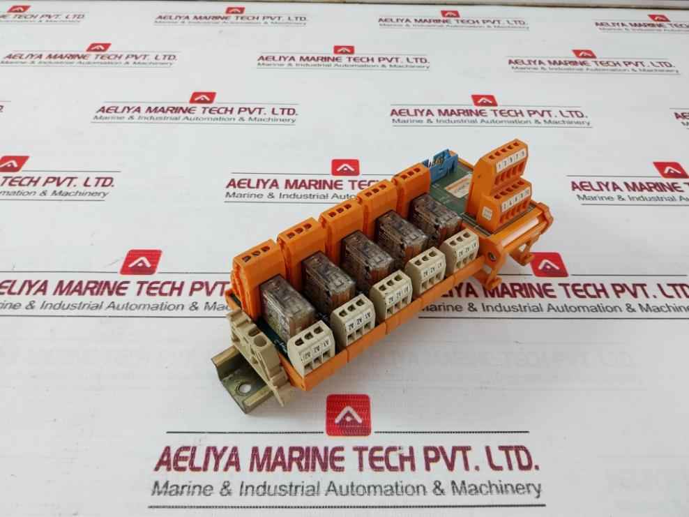 Weidmuller Rs-f14 Terminal Interface Relay Module Rs-f10 022494 24V 10A/250Vac