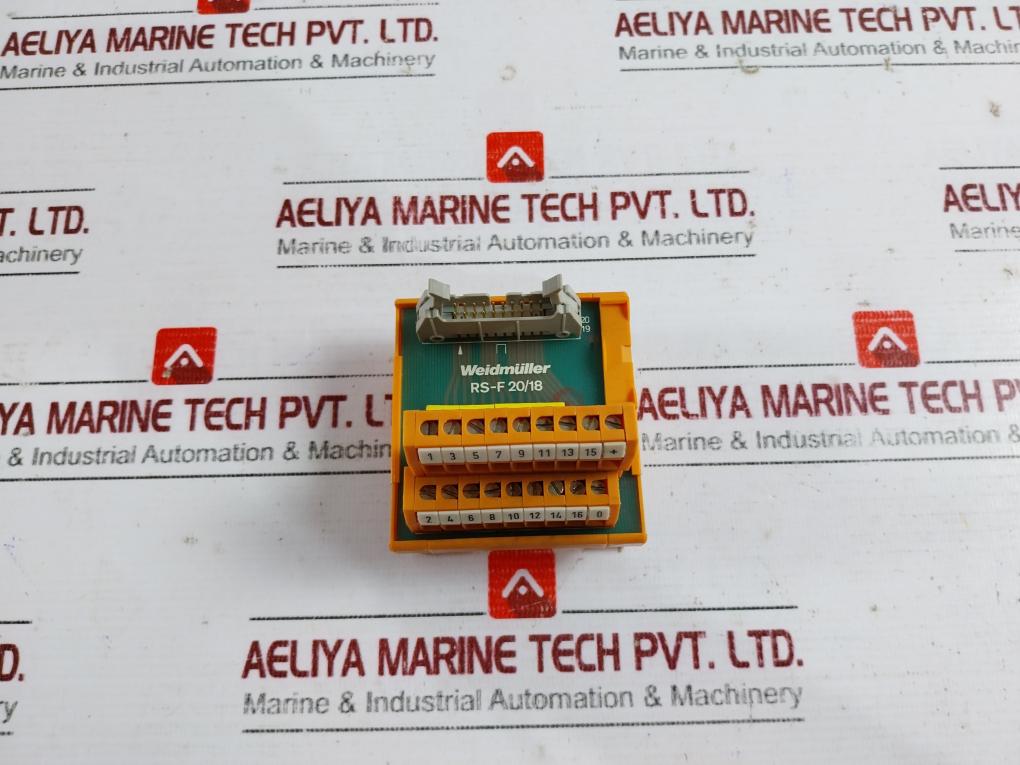 Weidmuller 20/18 Rs-f Connector