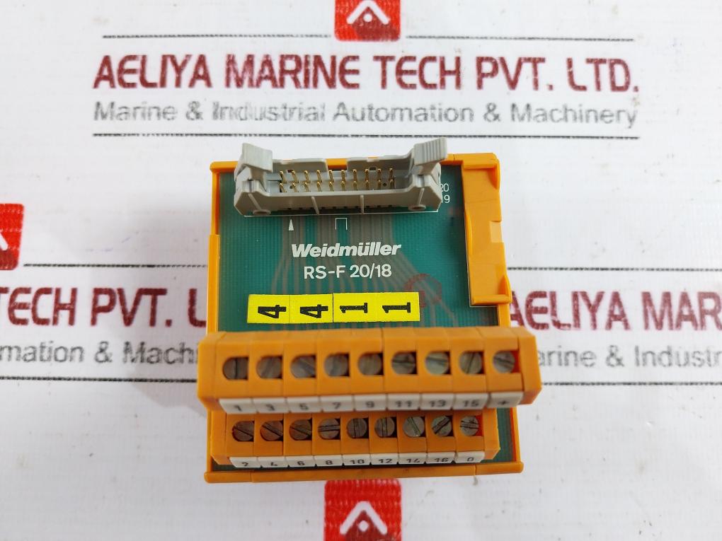 Weidmuller 20/18 Rs-f Connector