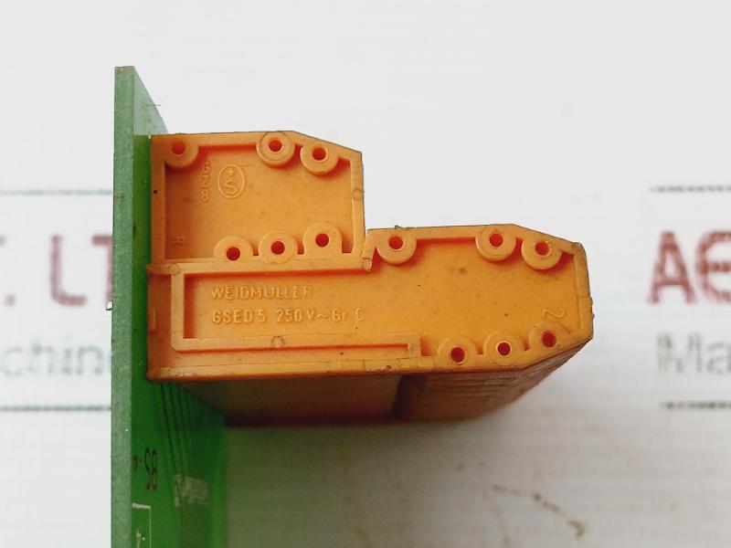 Weidmuller Rs-f 20 Interface Terminal Block, Gsed 5 250V~Gr.C