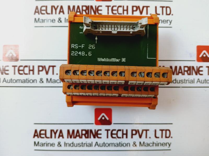 Weidmuller RS-F 26 Interface Module 412854-6-6 2248.6