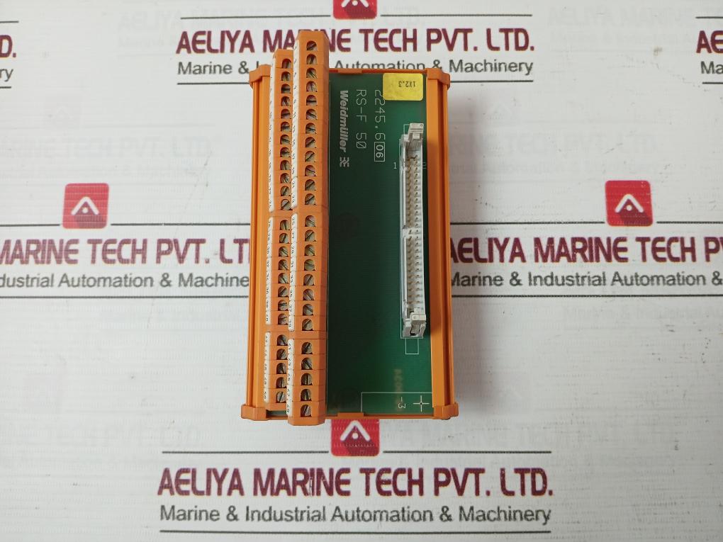 Weidmuller Rs-f 50 Terminal Block 412832-3