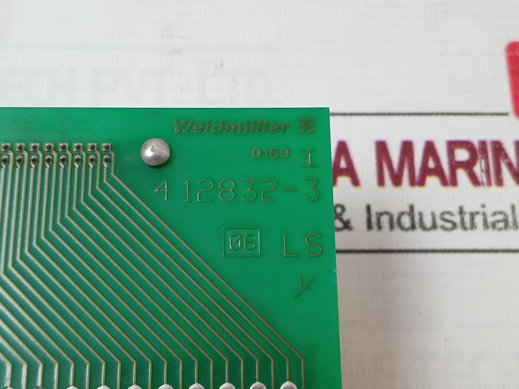 Weidmuller Rs-f 50 Terminal Board 2245.6 06